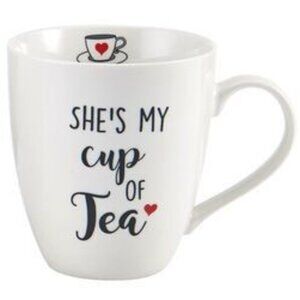 Brand New Pfaltzgraff She's My Cup of Tea 18 Ounces Durable Porcelain Never Used